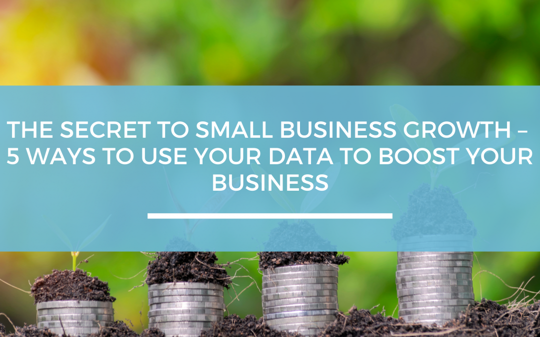 The secret to small business growth – 5 ways to use your data to boost your business